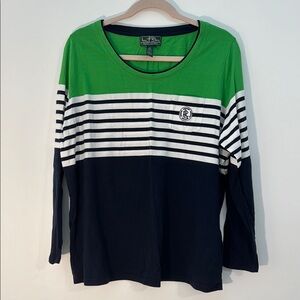 Ralph Lauren Active Striped Long Sleeve Shirt